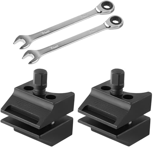 Beeptrum Suspension Strut Spreader 2 pack, Steering Knuckle Spreader with Split Hub, Car Suspension Strut Spreader Tool, with Spanner, for Car Repair and Maintenance
