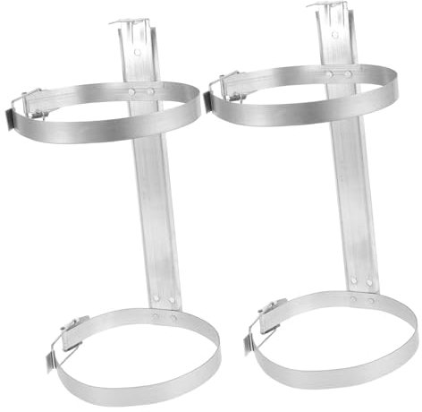 HONITANO 2pezzi Supporto Per Estintore Da Staffa Per Estintore Da Parete in Per Garage Barche Camion Cucina Ufficio