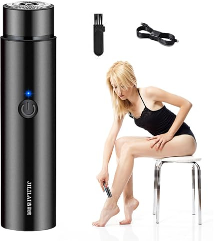 Mini rasuradora eléctrica | Recortador de Barba Recargable Máquinas Afeitar compactas Impermeables Recortadora Bolsillo la máquina Unisex, Palos apropiación múltiple USB para Labios Cara con Barbilla