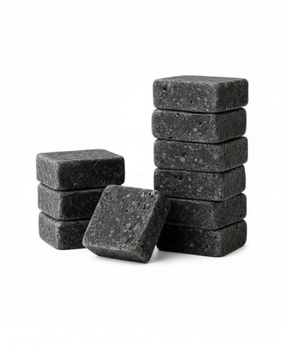 Natureluxy Black Musc Square - set med 10 rutor - kroppsmak, hem och linne