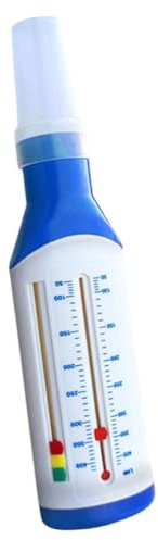 Aundhegrtt Dispositif D'Entraînement Respiratoire à Résistance Réglable, Mesure Précise, Entraîneur de Capacité Pulmonaire.