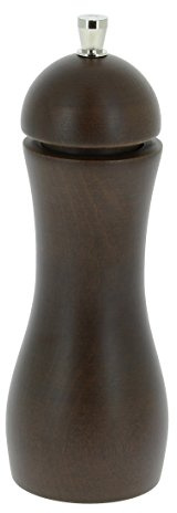 MARLUX s331.170202 – Molinillo de Sal Madera Oscuro 5,5 x 5,5 x 17,5 cm