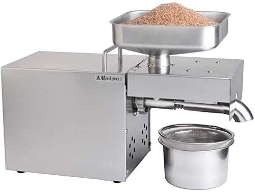 Fayelong Oil Press Machine, Estrattore D'olio Automatico per Uso Domestico per Avocado Coconut Olive Lino Peanut Castor Canapa Semi di Canapa Sesamo Girasole