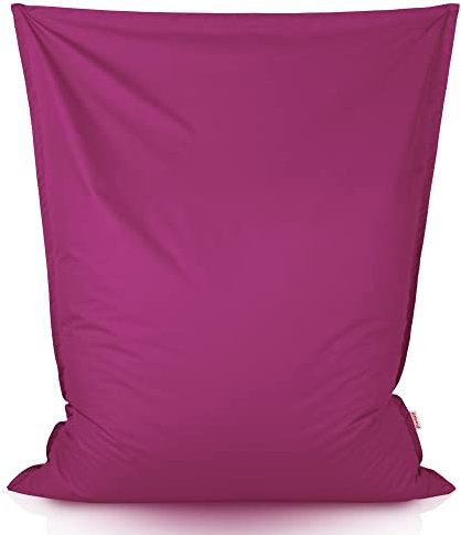 Italpouf Sitzsack XXL Riesensitzsack, Sitzkissen, Indoor & Outdoor, Sitzsack Sessel für Erwachsene, EPS Perlen Füllung, Abnehmbarer Bezug, Waschmaschinenreinigung, Wasserdicht, Fuchsia