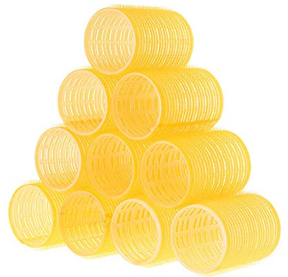 10 Pièces Bigoudis Cheveux, Layhou Rouleaux de Cheveux Self Grip Salon Coiffure Bigoudis de Coiffure pour Cheveux, Coiffure Bigoudis DIY Curling Tool pour Salon Coiffeur Coiffure