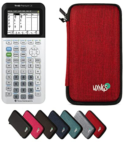 CALCUSO Sparpaket Rot mit Grafikrechner TI-83 Premium CE