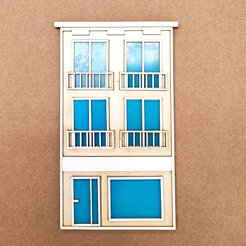 KORA projects – Shaker para Scrapbooking - Edificio estrecho