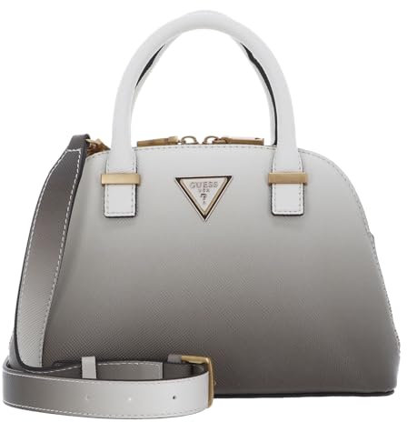GUESS Lossie Girlfriend Dome Satchel Grey