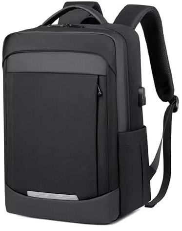 cann Mochila impermeable para ordenador portátil de 16 pulgadas, ideal para negocios, Negro , L