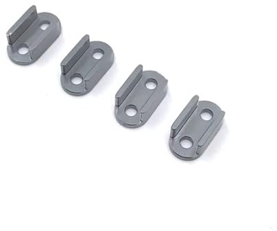 YONMFRDS For WPL For Henglong For JJRC For Feiyu B14 B16 B24 B36 Metal Shaft For Spring Plate Bracket Remote Control Crawler Vehicle Upgrade Parts RC Car DIY Parts(Gray)