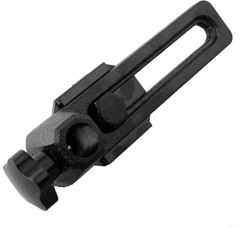 Drehbank Werkzeugauflagenhalter aus Gusseisen für Kleine Drehmaschine, Drechselbank-Zubehör mit 16mm/20mm/25mm Bohrung für Holzbearbeitung(25.4mm)