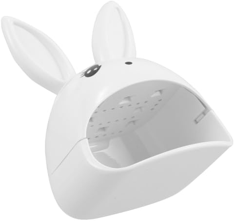 Cabilock Lámpara de Uñas LED UV Portátil de Secado Rápido Diseño de Conejo Alimentación USB Dedo para Decoración de Uñas Casa o Salón