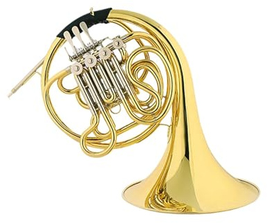 Sechs Klappen Dreireihiges Waldhorn In B F Professionelles Spielinstrument(3)