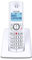 ALCATEL F530 - Schnurloses Festnetztelefon DECT - Großes beleuchtetes Display - Freisprechfunktion - Anrufblockierungsfunktion - 2 Direktwahltasten - Weiß/Grau