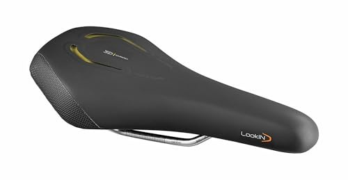 Selle Royal Damen Lookin 3D Sattel, Schwarz, One Size