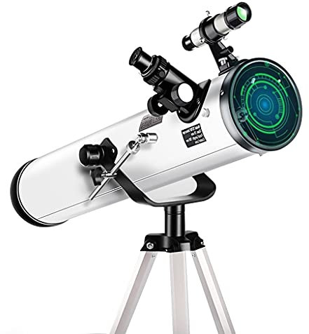 YXCKG Kinder Teleskope Set Teleskope Für Astronomie Stativ Aus Aluminiumlegierung Für Erwachsene, Astronomie-Refraktor-Teleskop Für Sternenbeobachtung 700 Mm Brennweite | 3 Okular (Size : Set A)
