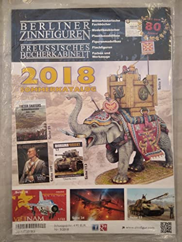 Berliner Zinnfiguren - Preußisches Bücherkabinett - Sommerkatalog 2018.