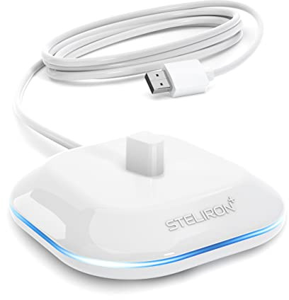 Galvanox Electric Toothbrush Charger - Compatible with Braun ORAL-B Toothbrushes, Replacement Model 3757 - USB Powered, No UK Adapter Plug Req (White)