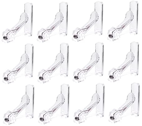 Veemoon 12piezas Clip De Resorte Pinzas para Manteles Ajustables De Plástico Sujetamanteles para Sujetar Manteles El Hogar y Eventos