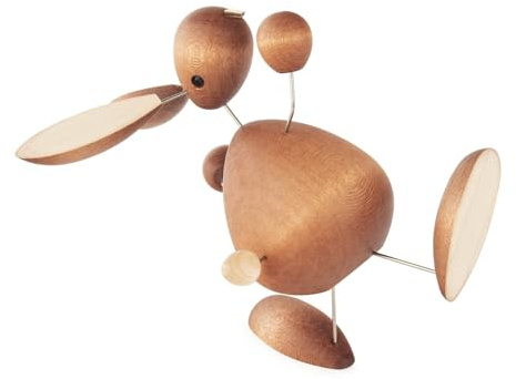 Rudolphs Schatzkiste Osterfigur Hase Braun Modern Höhe 10cm NEU Osterhase Osterfigur Hoppel Meister Lampe Osterdeko Osterhasenfigur Ostern Korb Osterei Frühling Erzgebirge Seiffen Hase Blumen