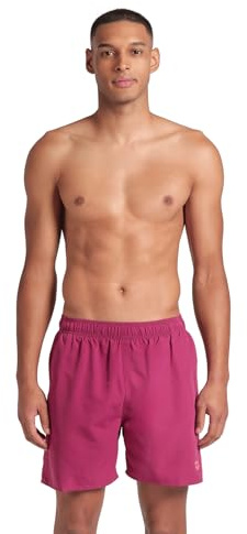 ARENA Fundamboxer för män, versaler, R badbyxor, Mörklila calypso korall, XL