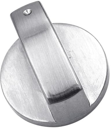 LCKKJHG Gas-Kochknopf 6 mm/0,24 Zoll Gasherd-Bedienknopf, Metall-Kochfeld-Bedienknopf, angenehm zu halten FüR BacköFen, Gasherd, Herde