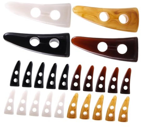 SHINEOFI 30stücke Acryl-knebelknöpfe Für Kleidung Einfach Zu Nähen Und Dekorative Mantelknöpfe Für Jacken Und Mäntel Diy