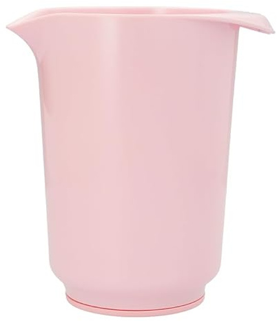 Birkmann, Rühr- und Servierschüssel, Silk Rose, 12,5×16,5×18,5 cm – 1,5L, aus PET, spülmaschinen- und mikrowellengeeignet