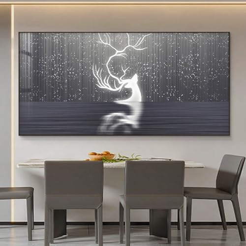 Cache Tableau Electrique Decoratif, avec Cadre Poster Salon, Installation Facile, Armoire De Couverture De Boîte, for Salons, Dortoirs Et Hôtels, Idéal pour Votre Maison(Black 6,120 * 60cm/47 * 23in)
