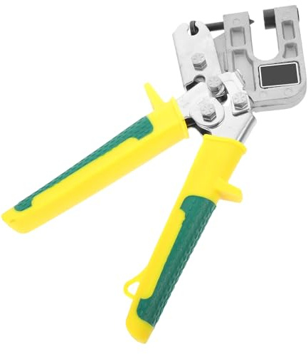 Holibanna Pince Sertir Rail Pince à Sertir Main pour Fixation de Rails Métalliques Plafond Suspendu Outil Installation Ergonomique et Pratique