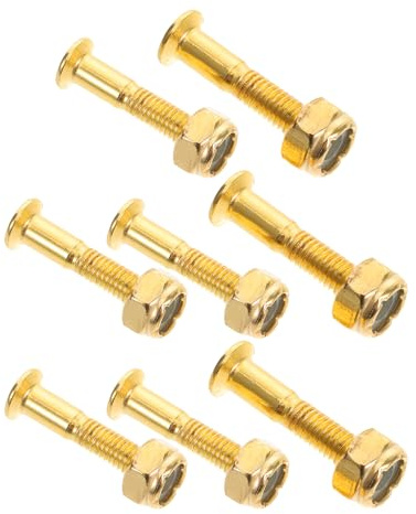 UPKOCH 8ensembles Vis De Skateboard Et Boulons Kit De Visserie pour Skateboard Et Longboard De Montage pour Planches De Skate