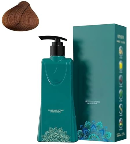 Set di tinture per capelli a lunga durata Gentle Formula, tintura vegetale a lunga durata in un unico passaggio, unisex