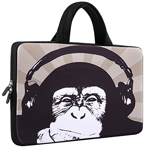 icolor ICB12-09 Housse en néoprène avec poignée pour ordinateur portable, Chromebook, Ultrabook, tablette, Apple MacBook Air, Samsung, Google, Acer, HP Dell, Lenovo, Asus 11 11,6 12 12,1 12,5