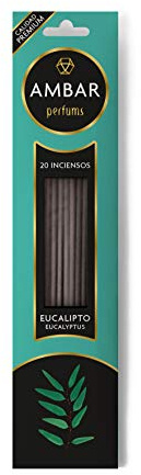 Hansel home Incienso Eucalipto 20 Varillas, Mayor duración 60 Minutos por Varilla