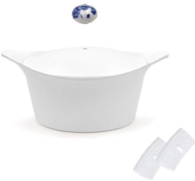 COOKUT - MA Jolie COTTO Bianco Pile Corpo senza bottone 28 CM
