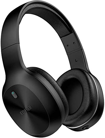 Edifier W600BT - Casque Supra-Auriculaire Bluetooth V5.1-30h d'Autonomie, Connexion simultanée de Deux Sources Bluetooth, Micro intégré, Noir