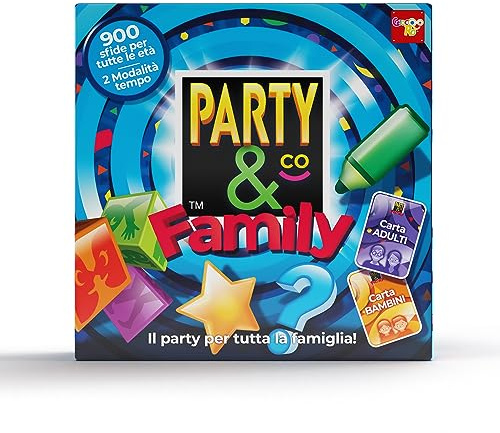 Rocco Giocattoli - Party&Co Family - Gioco da tavolo per tutta la famiglia, 8+