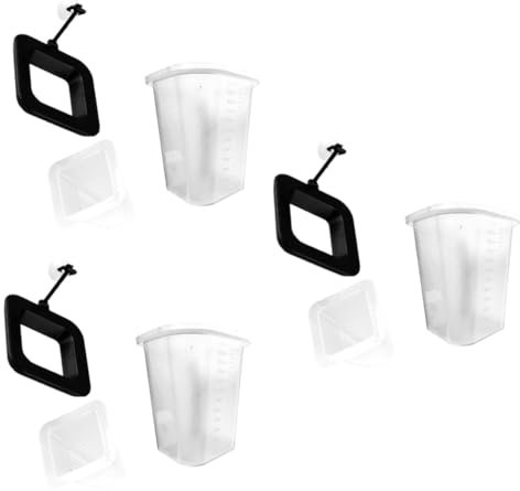 Beaupretty 3pièces Distributeur Flottant pour Aquarium Station Alimentation Anneau Cupule Sang Outil Pratique pour Nourrir Les Poissons Et Plantes Aquatiques