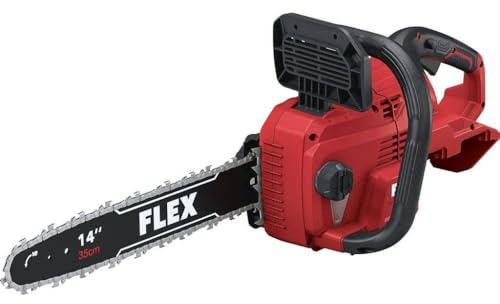 Flex Akku-Kettensäge (Sägeschwert ca. 35 cm, 18 V, Bürstenloser Motor, ergonomisches Griffrohr, Säge, Kettensäge) 531276