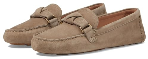 Cole Haan Women's Emmie Knot Drivers, Irish Coffee Suede, 5.5-B US