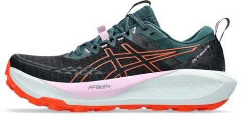 ASICS Women's Gel-Trabuco 13 Running Shoe, 9.5, Black/NOVA Orange
