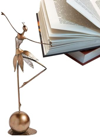 Tanzendes Mädchen Gartendekoration Tanzendes Mädchen Metall Gartenstatuen Ornament Stehende Tänzerin Gartenkunst Skulptur Modern Ballett Mädchen Figur Wasserdicht Metall Dekoration