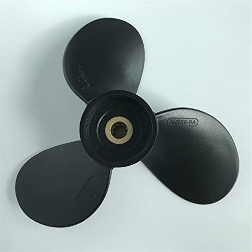 Pizgear 7 1/2x8 Kunststoffpropeller 2,5-6 PS, for Hidea-Propeller 9 Zähne, for Hidea-Bootszubehör-Marinepropeller Bootsmotorpropeller