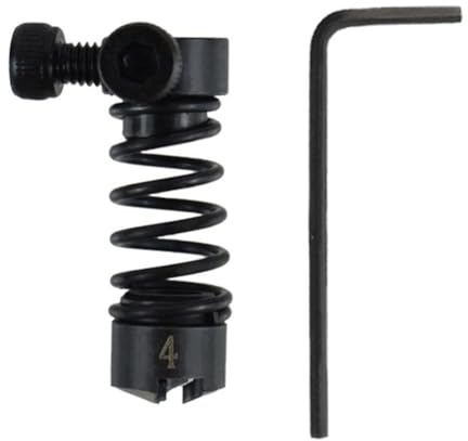 Herramienta de chaflán para desbarbado y roscado, M35 para HSS 6542 juego de metal con tamaños 2#/2.5#/3#/4#/5#/6#, compatible con taladros de mandril para carpintería y (grano 2)