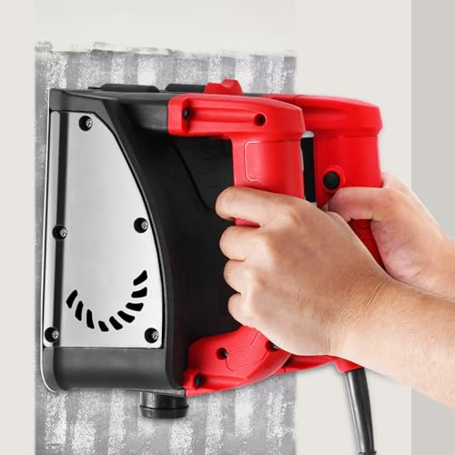 YJINGRUI Electric Wall Planer Handheld Power Wall Scraper Wall Shovel Machine for Wallpaper Paint Putty, 90°No Dead Angle