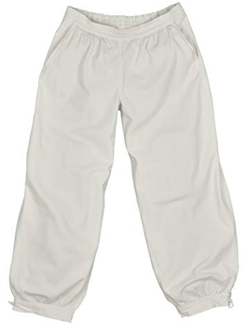 Battle-Merchant - Mittelalterhose Hermann - Herren Hose - aus Baumwolle - Wikingerhose für den Mittelaltermarkt und LARP-Events - Pumphose, Pluderhose, Haremshose, Piratenhose (XXL, Natur)