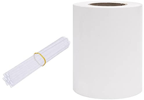 vidaXL Panel de Valla de Jardín Patio Exterior Barrera Cercado Rollo Pantalla Privacidad Decorativa Cerca Tira Estable Duradero de PVC Blanco