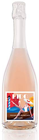 LIDO Pink Prosecco Rosé Low Sugar Brut Millesimato (75cl x 1)