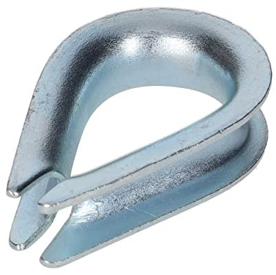 5 guardacabos de 6 mm para cuerdas.