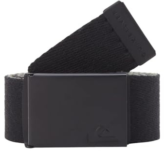 Quiksilver The Jam, Cinturón para Hombre, Black/Black/Black - Combo, Talla única